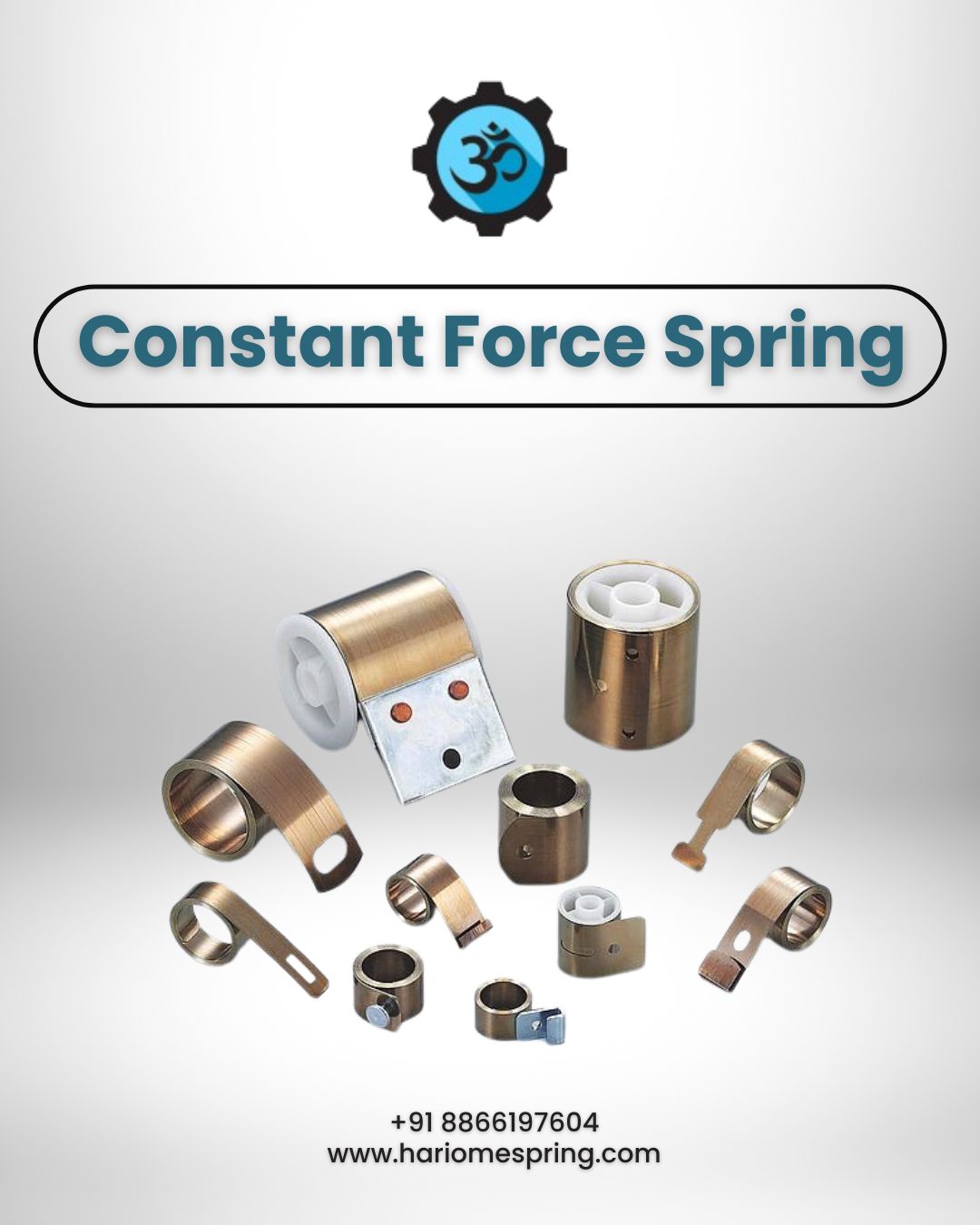 High-Quality Constant Force Springs Manufacturer in India