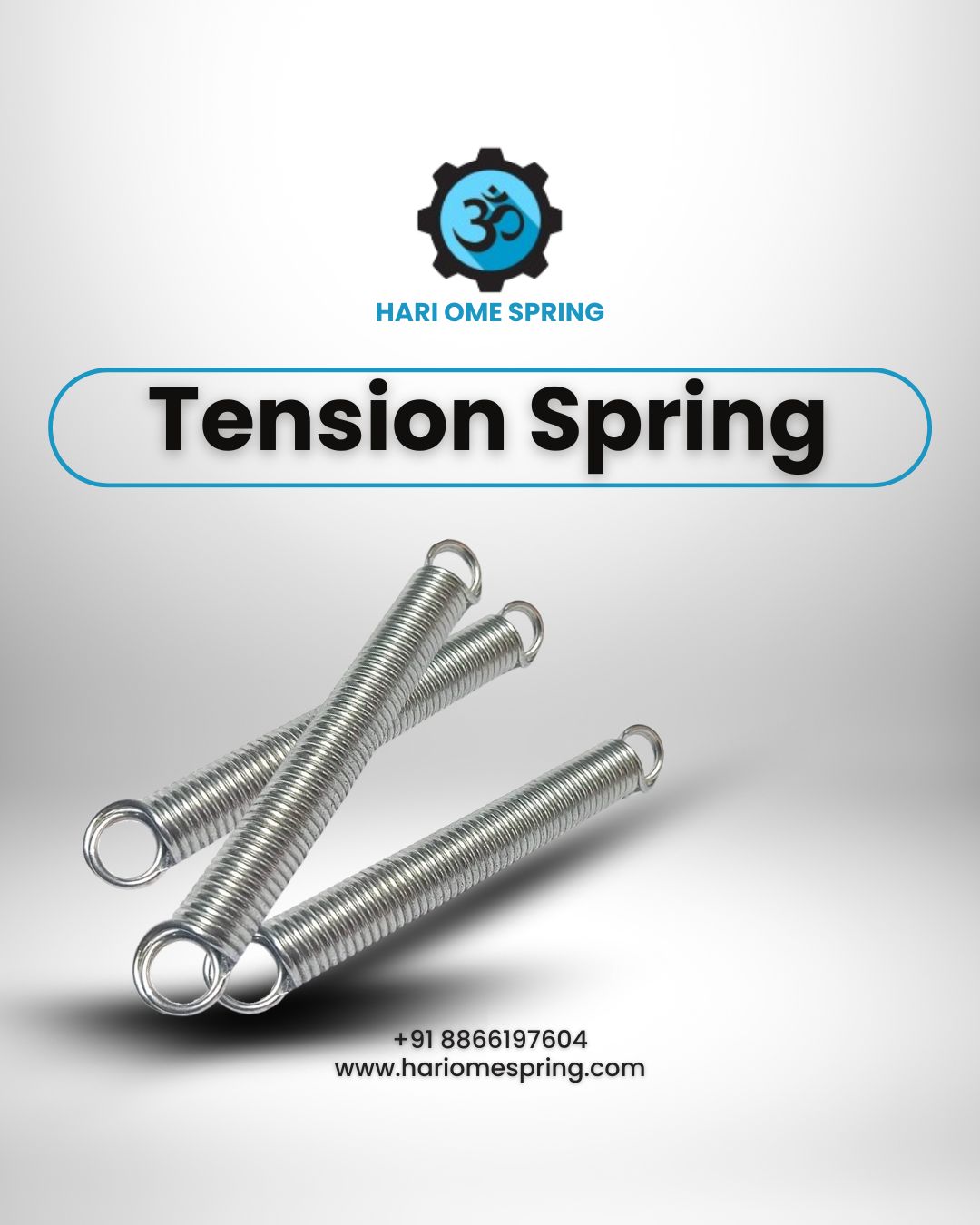 High Quality Tension Spring Manufacturer in India | Hari Ome Spring