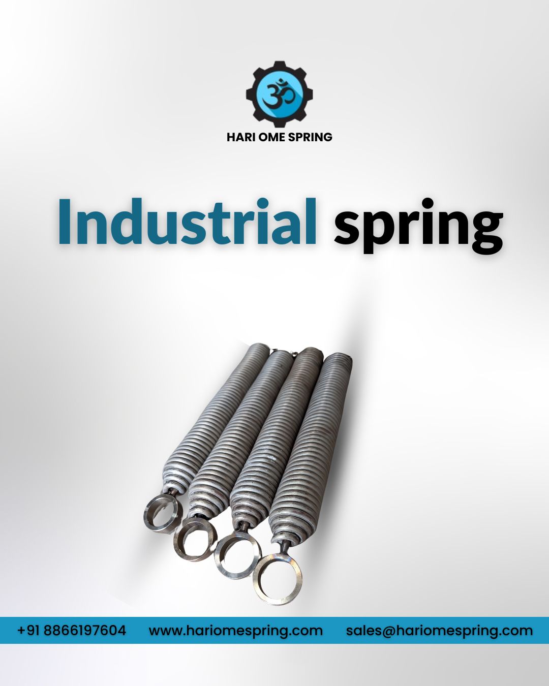 Industrial Spring Manufacturer in India | Heavy Duty Industrial Springs by Hari Ome Spring