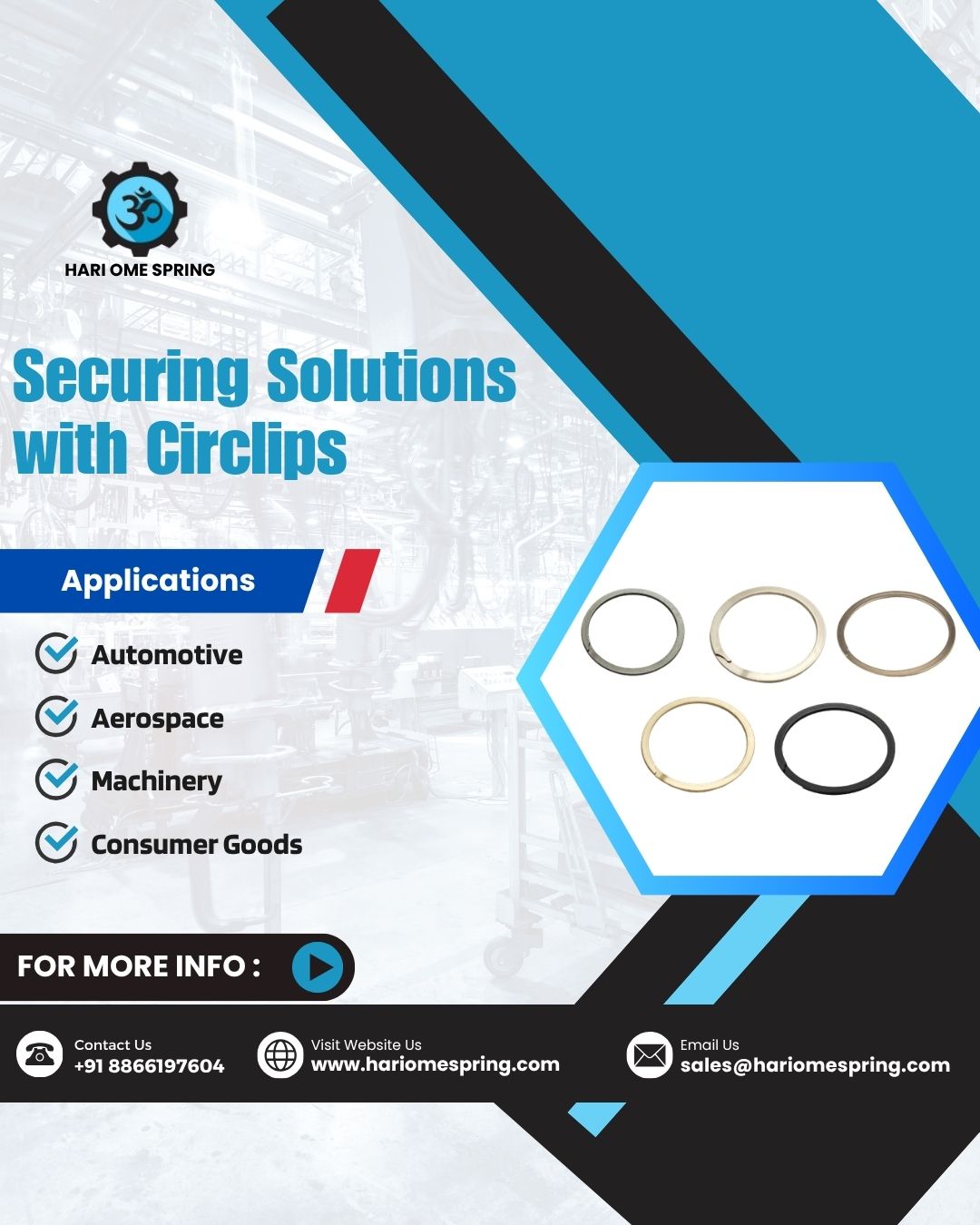 Securing Solutions with High-Quality Circlips: A Complete Guide
