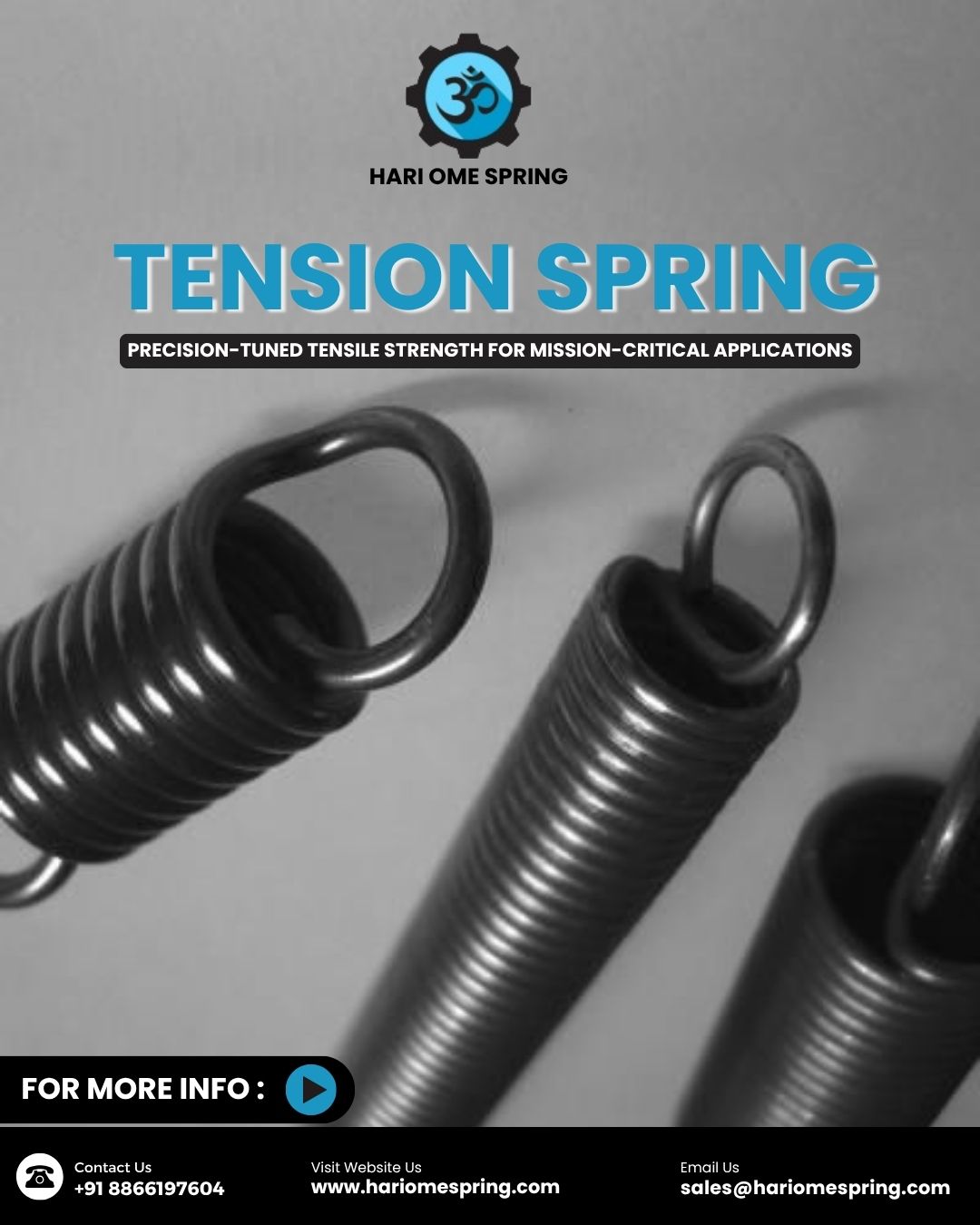 Premium Tension Springs Manufacturer – Precision-Tuned Tensile Strength for Industrial Applications