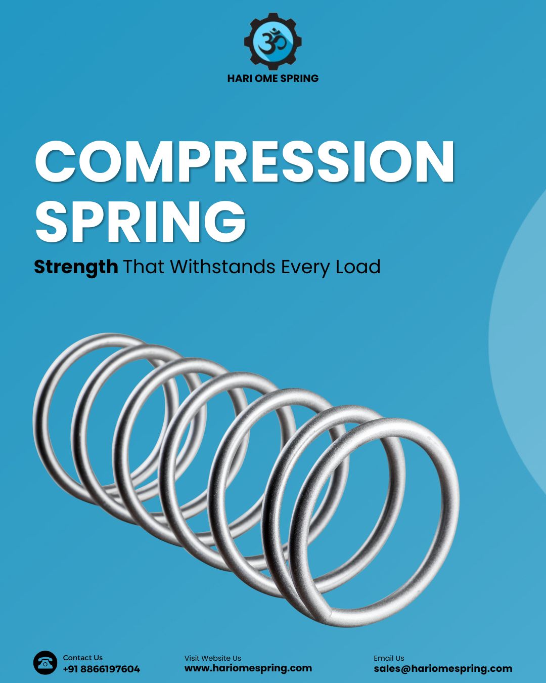 Industrial Compression Springs – Strength That Withstands Every Load