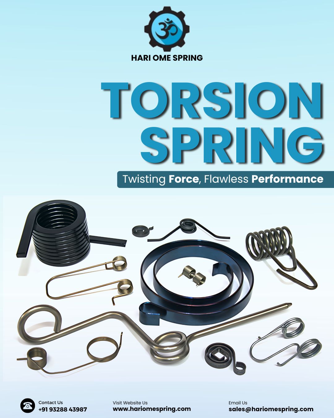 Torsion Spring – Twisting Force, Flawless Performance