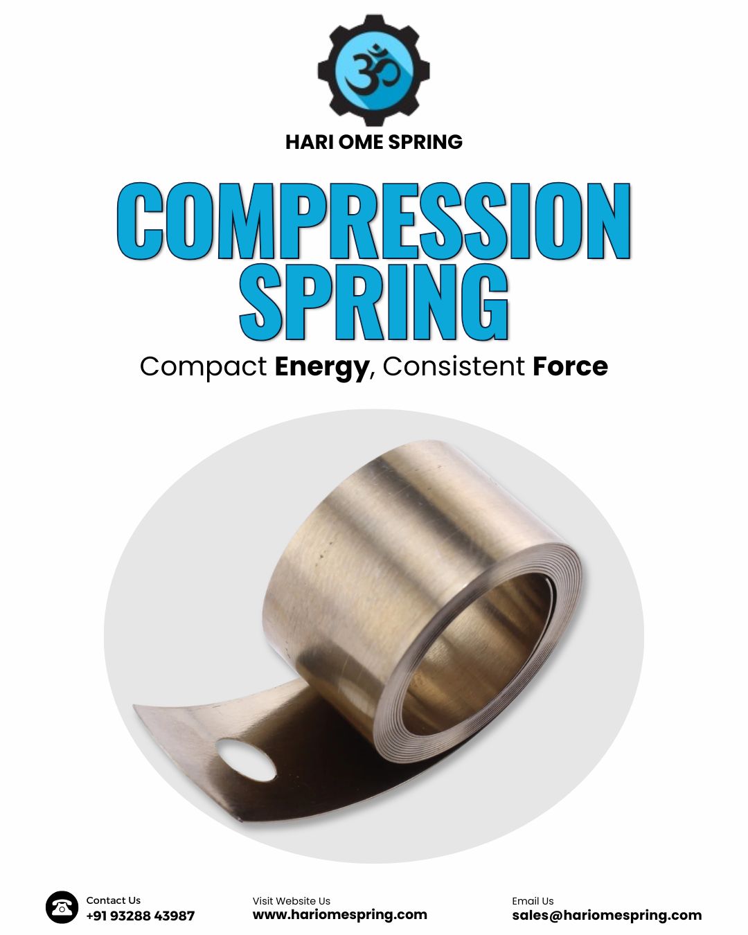 Maximum Power in Minimal Space: The Science of High-Performance Compression Springs