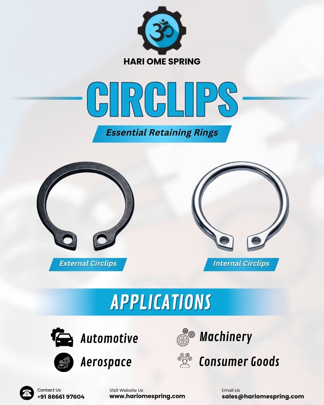 The Precision of Retention: A Comprehensive Guide to Industrial Circlips