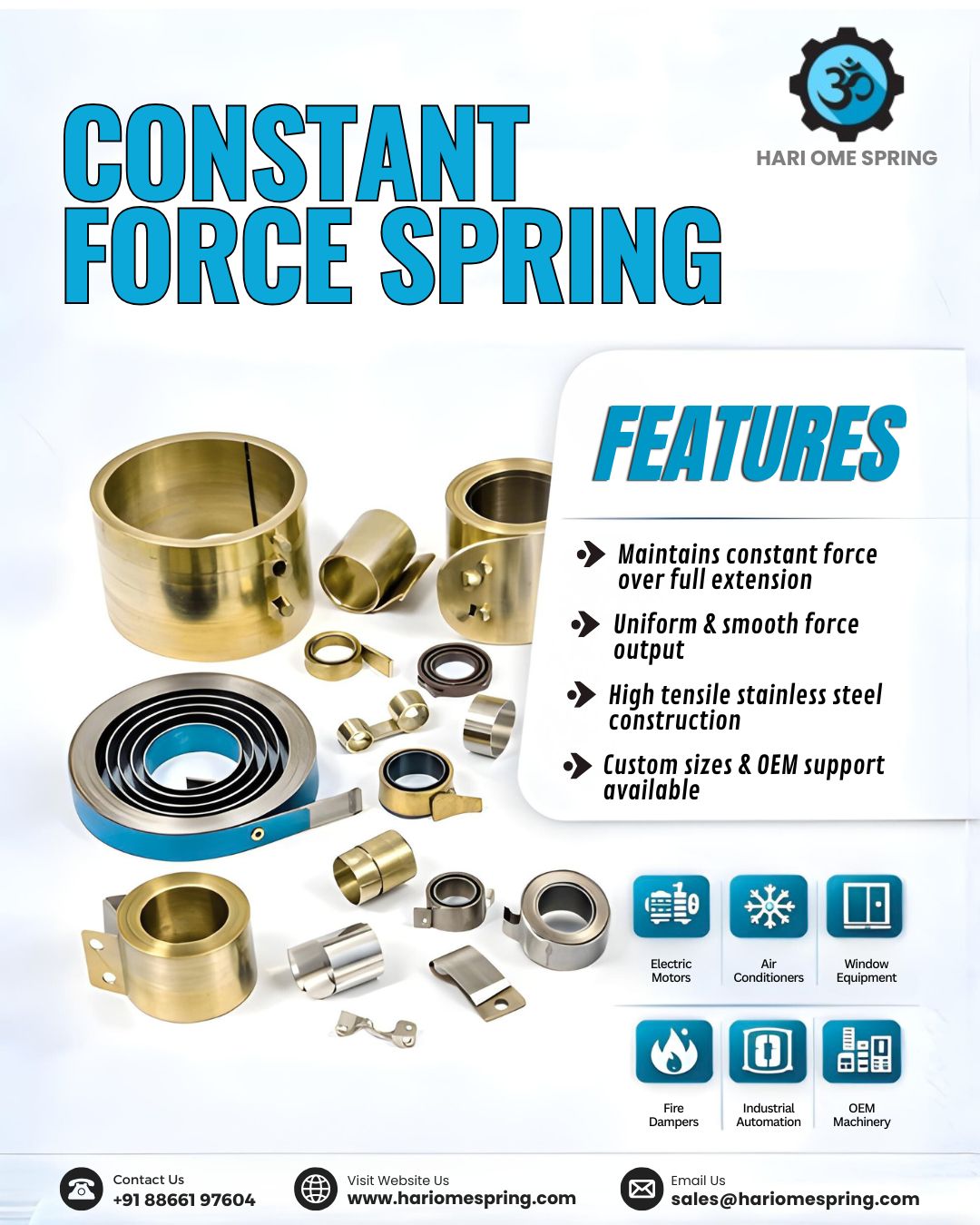 The Ultimate Guide to Industrial Springs & Wire Forms: Quality Solutions by Hari Ome Spring