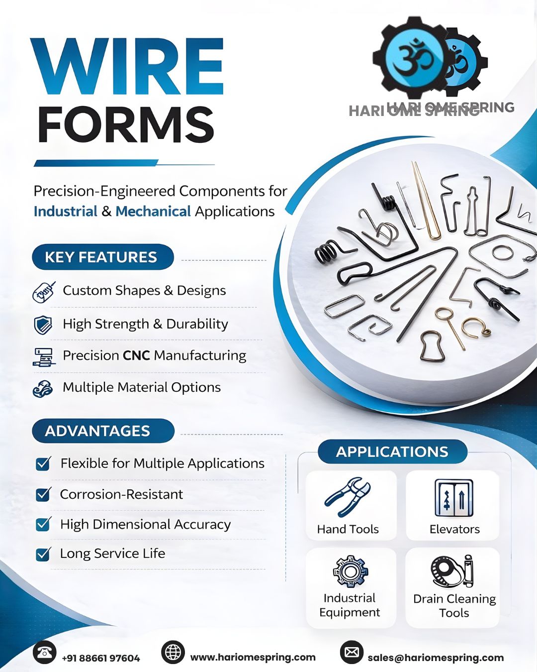 The Ultimate Guide to Industrial Springs and Precision Wire Forms: Hari Ome Spring Solutions
