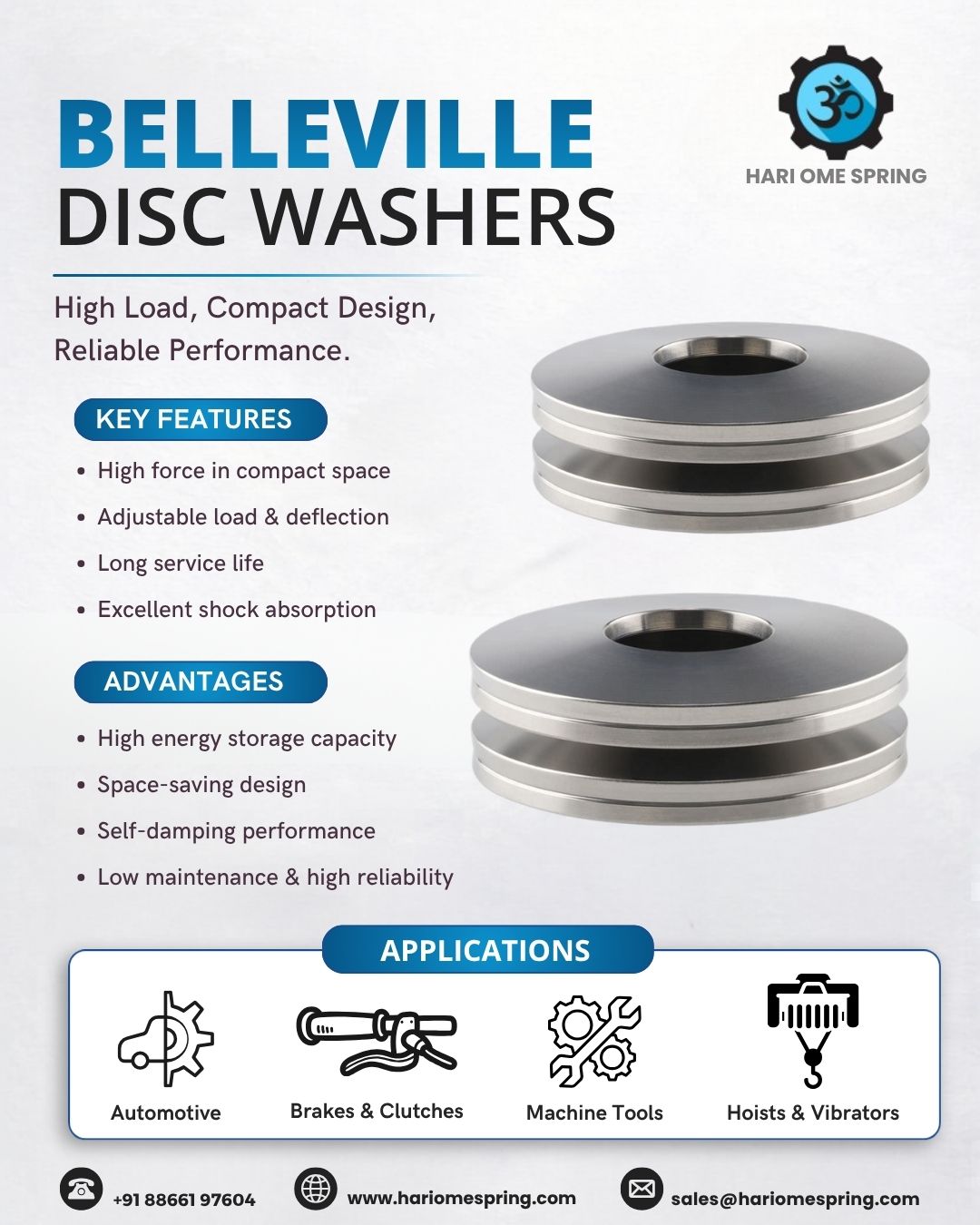 Advanced Industrial Hardware: A Guide to Precision Springs, Wire Forms, and Disc Washers